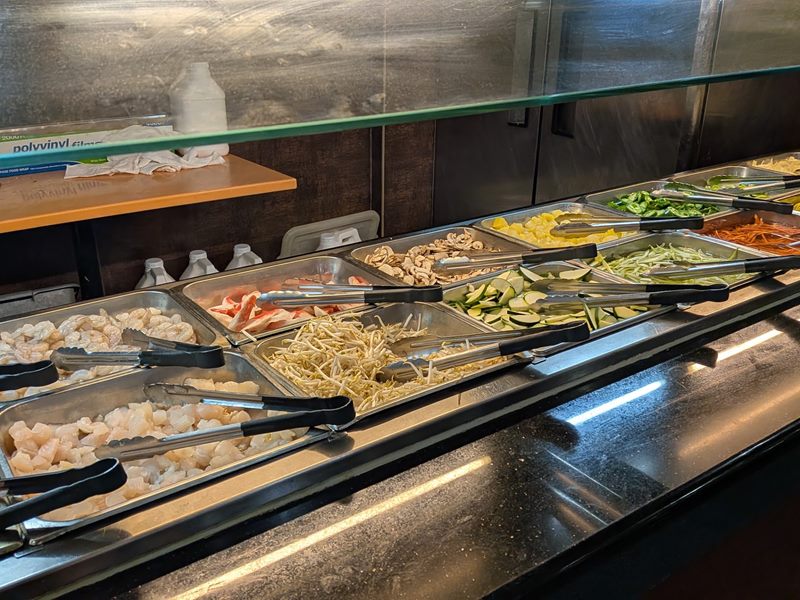 Two Volcano Seafood Boil Buffet interior